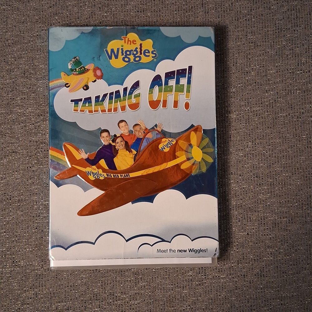 The Wiggles Taking Off DVD 2013 Childrens Songs Big Red Plane Emma Lachy Simon